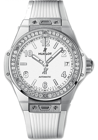 Hublot Big Bang Steel White Diamonds 465.SE.2010.RW.1204 watch Replica